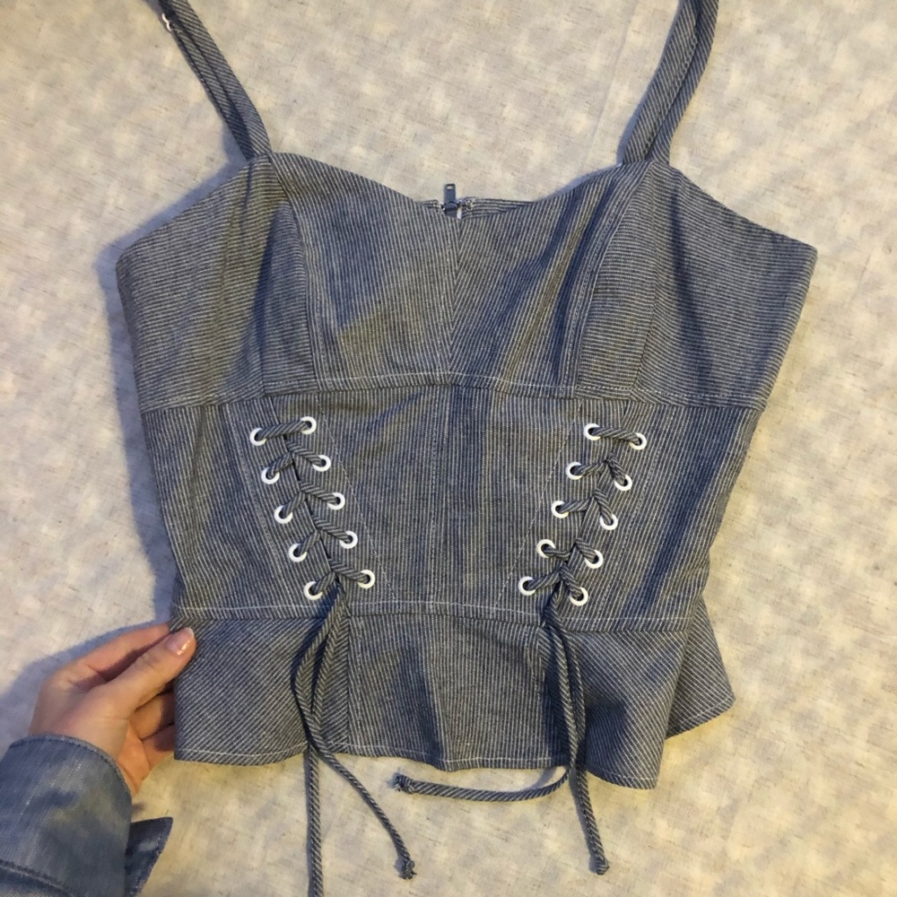 Intermix (Size Small) Corset Top
